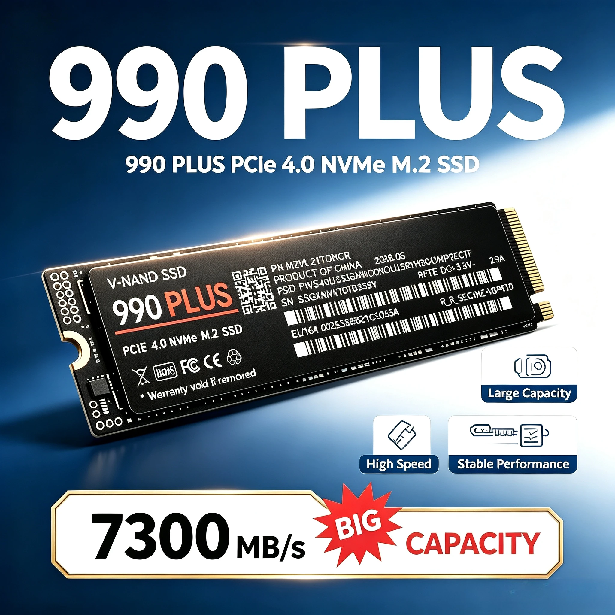NEW 990 Plus M.2 NVMe PCIe 4.0 - M.2 Nvme 4Tb Pcie 4.0 Ssd recension och pris