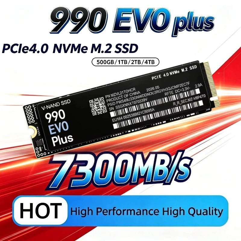 990 EVO Plus 500GB-4TB TLC 3D  - M.2 Nvme 4Tb Pcie 4.0 Ssd recension och pris