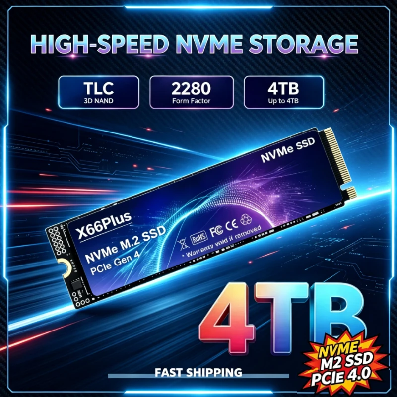 M.2 SSD Hard Disk 1TB 2TB 4TB  - M.2 Nvme 4Tb Pcie 4.0 Ssd recension och pris