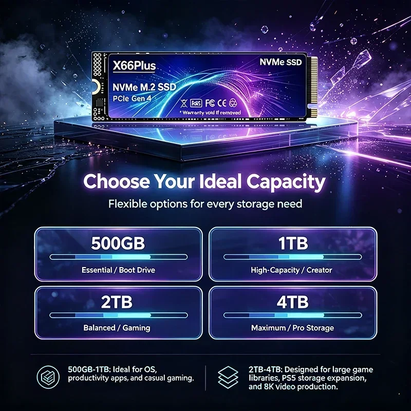 M.2 SSD Hard Disk 1TB 2TB 4TB  - M.2 Nvme 4Tb Pcie 4.0 Ssd recension och pris