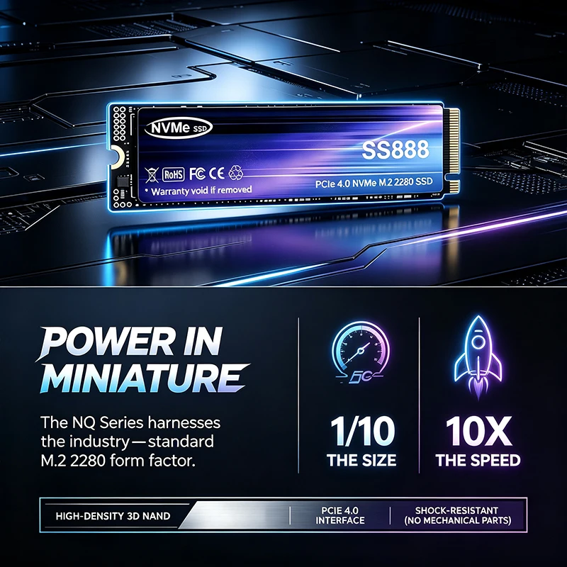 SS888 M.2 NVMe PCIe 4.0 SSD 73 - M.2 Nvme 4Tb Pcie 4.0 Ssd recension och pris