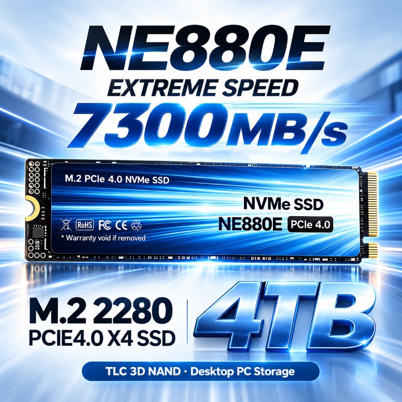 Original NE880E SSD M.2 NVMe P - M.2 Nvme 4Tb Pcie 4.0 Ssd recension och pris