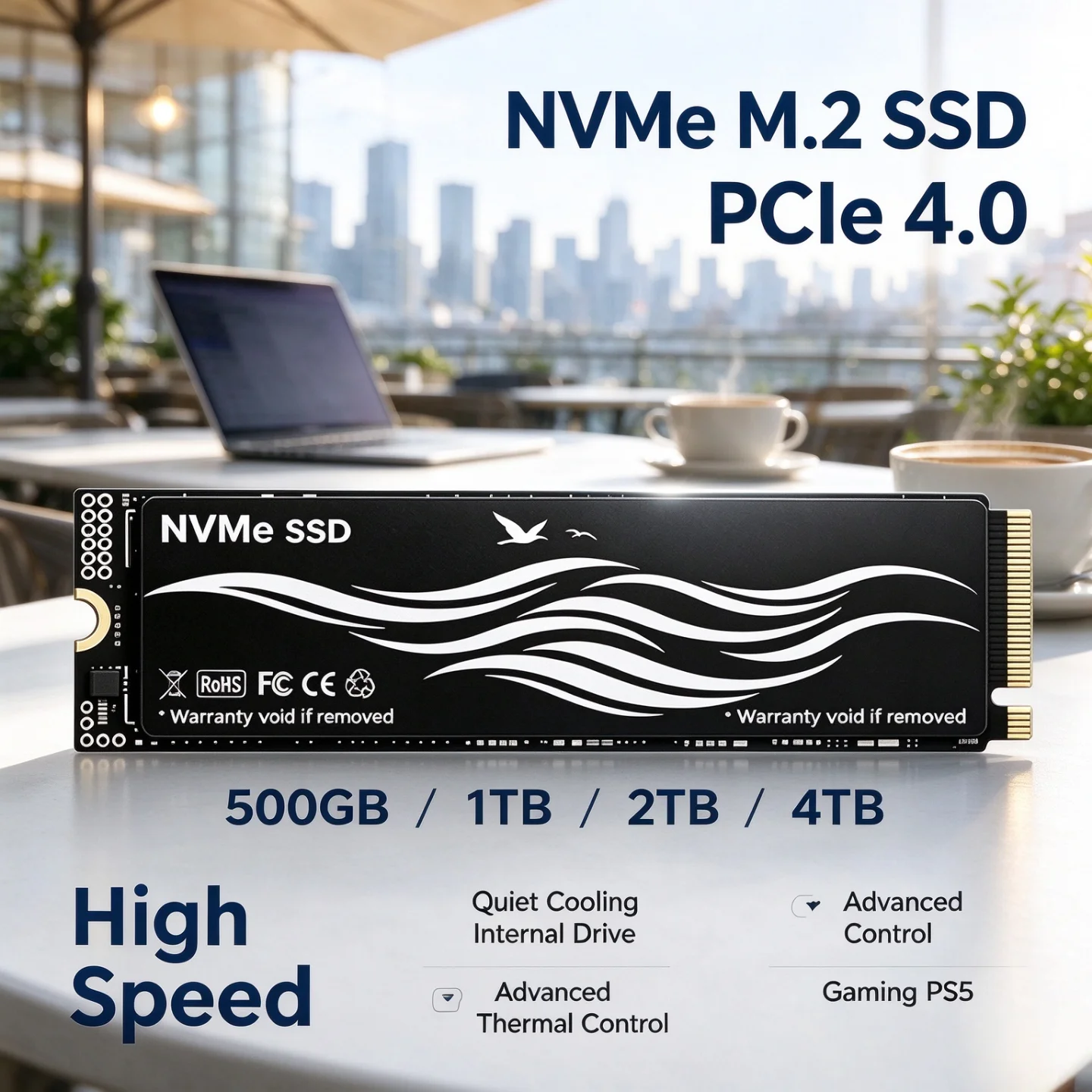 Internal Drive NVMe M.2 SSD PC - M.2 Nvme 4Tb Pcie 4.0 Ssd recension och pris
