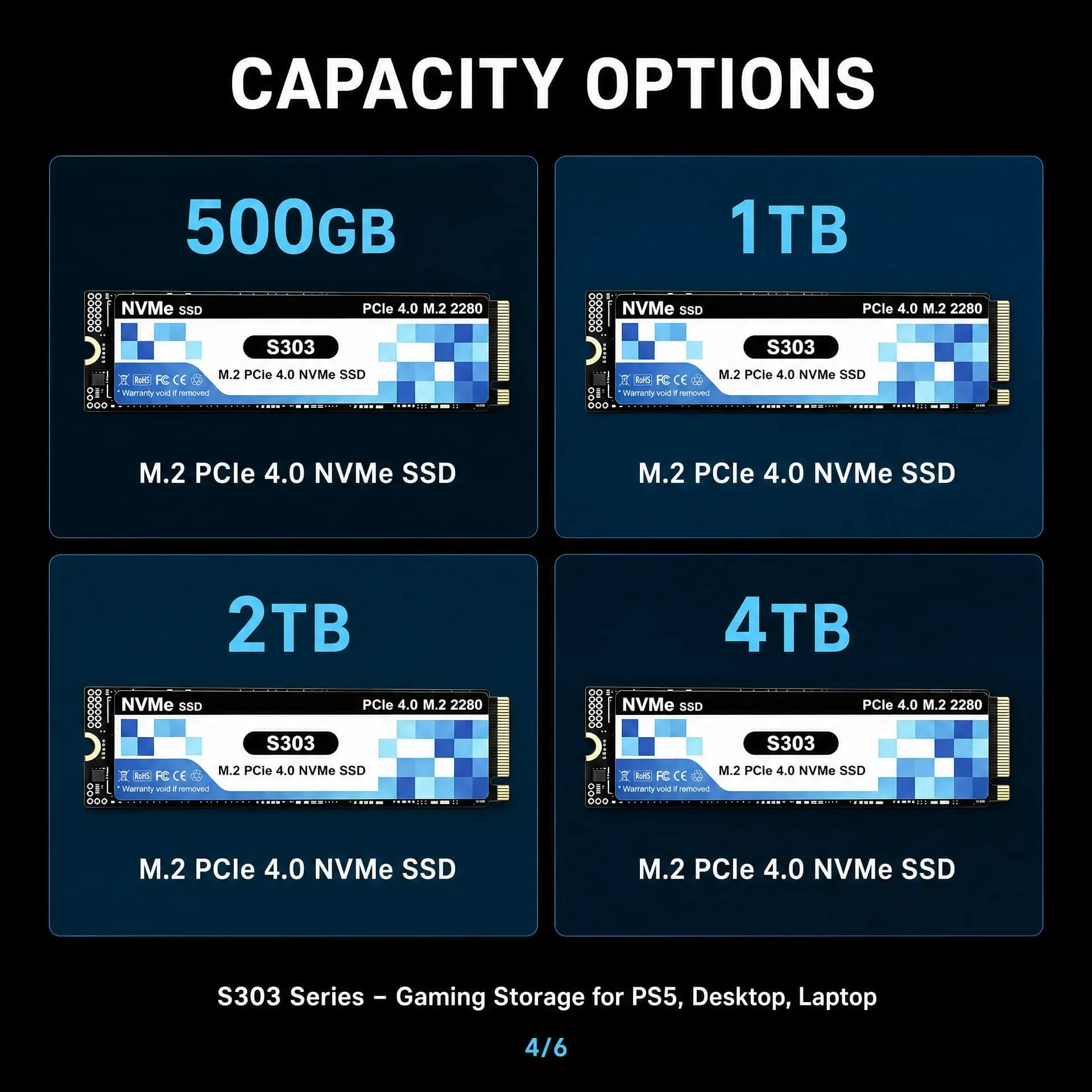 Original PCIe 4.0 NVMe M.2 SSD - M.2 Nvme 4Tb Pcie 4.0 Ssd recension och pris