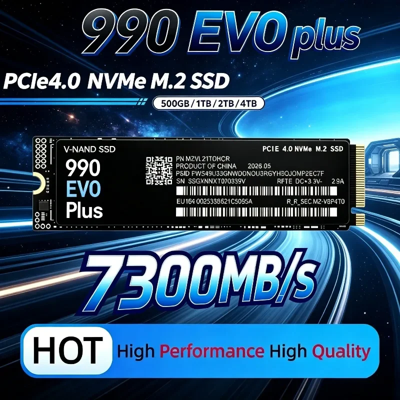 NEW 990 EVO Plus M.2 2280 NVMe - M.2 Nvme 4Tb Pcie 4.0 Ssd recension och pris