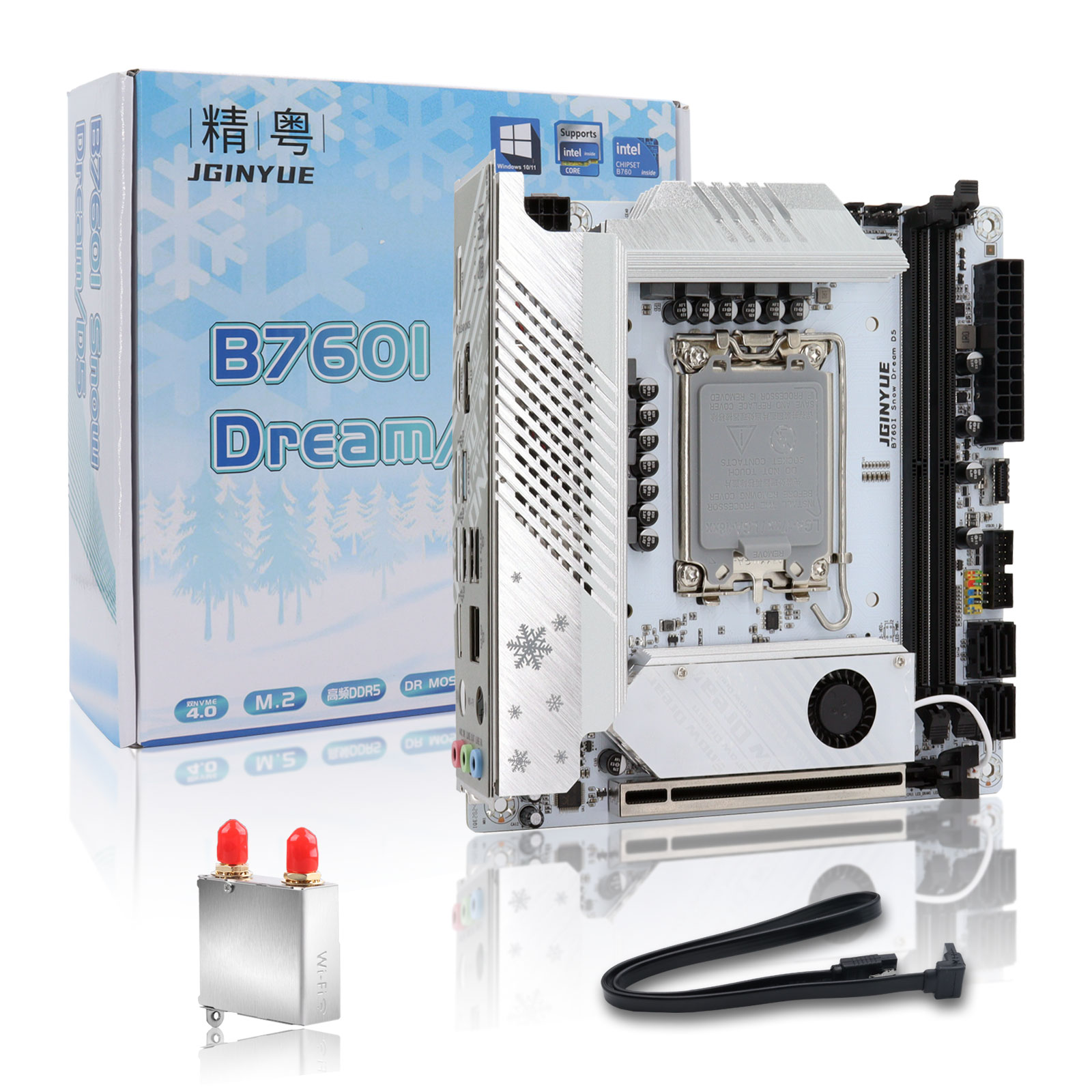JGINYUE B760i ddr5 mini itx de - Lga 1700 Ddr5 Itx Motherboard recension och pris