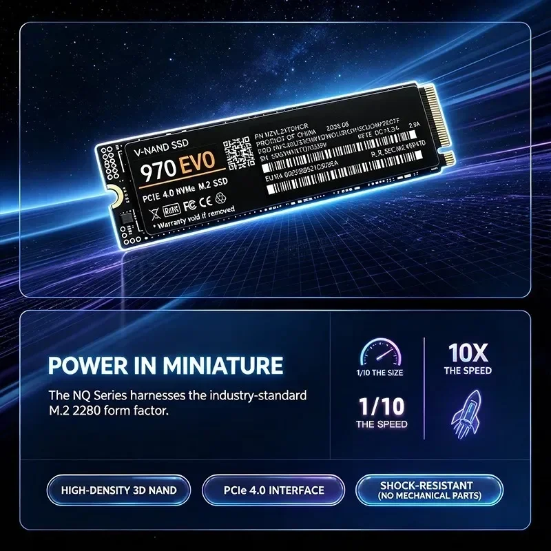 970 EVO NVMe M.2 2280 SSD PCIe - M.2 Nvme 4Tb Pcie 4.0 Ssd recension och pris