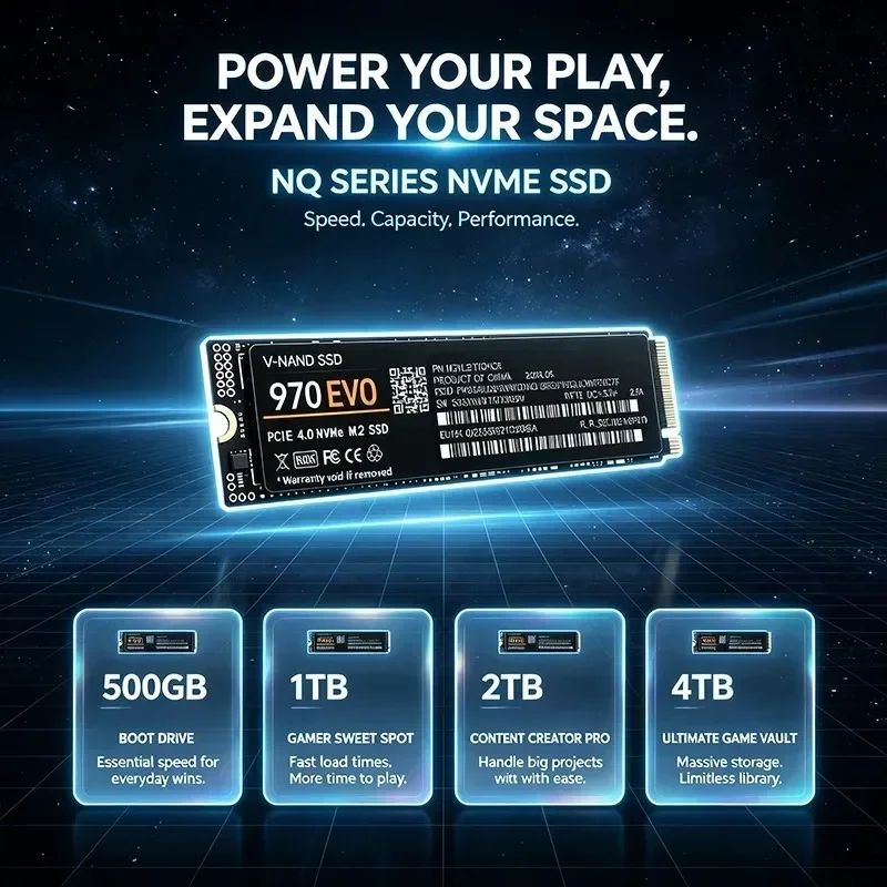 970 EVO NVMe M.2 2280 SSD PCIe - M.2 Nvme 4Tb Pcie 4.0 Ssd recension och pris