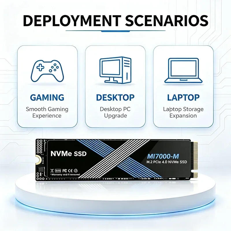 PCIe 4.0 MI7000-M NVMe M.2 SSD - M.2 Nvme 4Tb Pcie 4.0 Ssd recension och pris