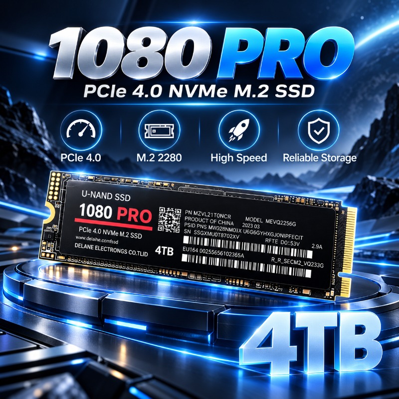 Original 1080PRO SSD M.2 NVMe  - M.2 Nvme 4Tb Pcie 4.0 Ssd recension och pris