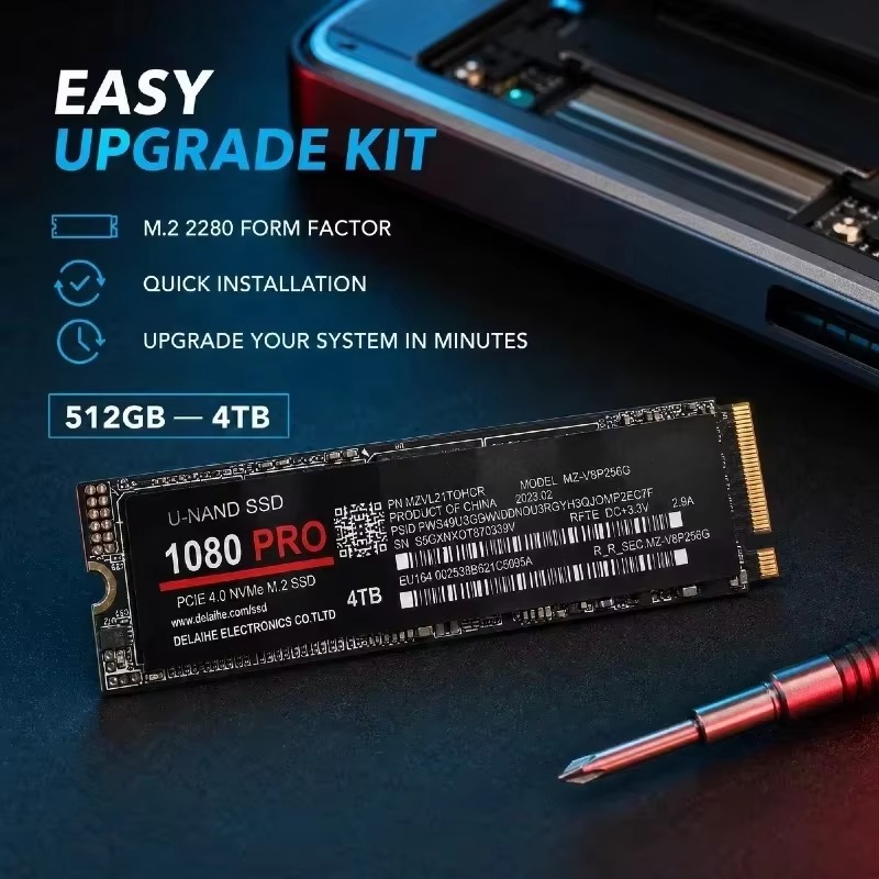 Original 1080PRO SSD M.2 NVMe  - M.2 Nvme 4Tb Pcie 4.0 Ssd recension och pris