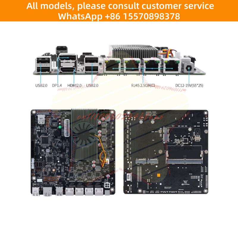 N100 Mini ITX NAS Motherboard  - Nas Motherboard N100 6 Sata recension och pris