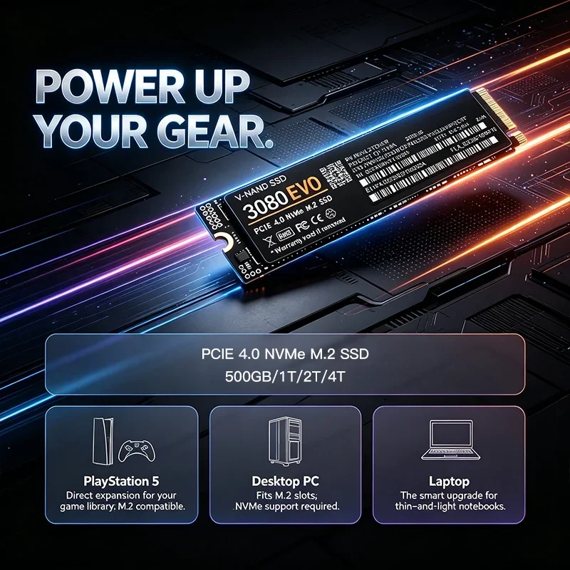 3080 EVO 1TB 2TB 4TB M.2 NVMe  - M.2 Nvme 4Tb Pcie 4.0 Ssd recension och pris