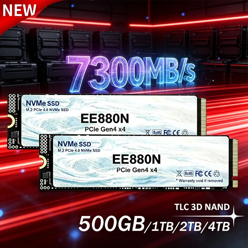 2026New EE880N High Speed 7300 - M.2 Nvme 4Tb Pcie 4.0 Ssd recension och pris