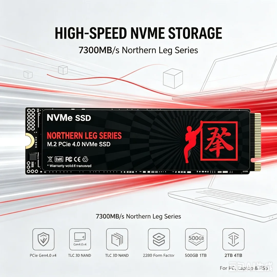 High‑Speed 7300MBs，Original BT - M.2 Nvme 4Tb Pcie 4.0 Ssd recension och pris